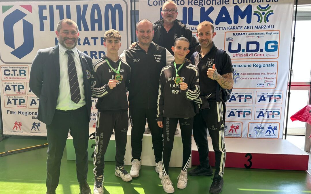Karate. La Master Rapid SKF CBL due volte campionessa regionale a Brembate
