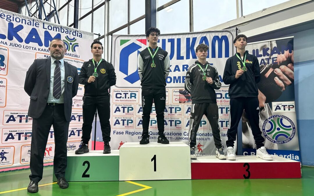 Ai Regionali il Karate Master Rapid SKF CBL strappa ben 16 pass per gli Italiani Juniores
