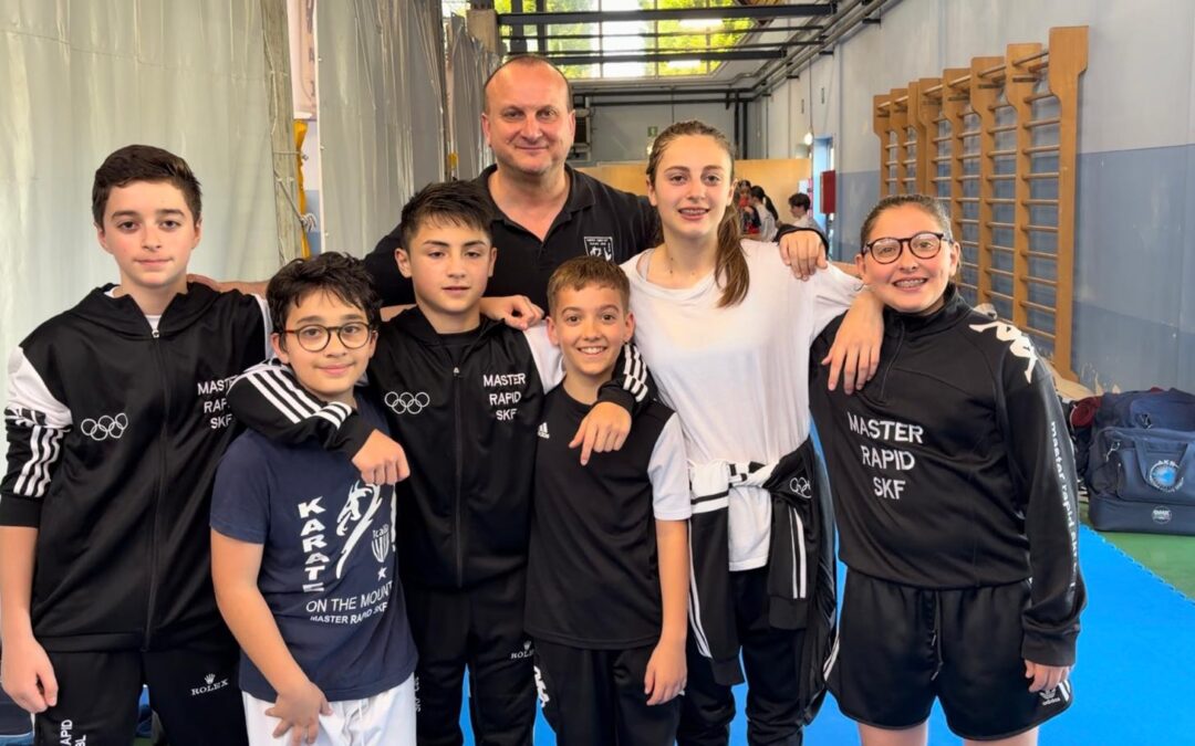 La Master Rapid SKF CBL in evidenza al Karate Kids ed alla Coppa Lombardia Esordienti
